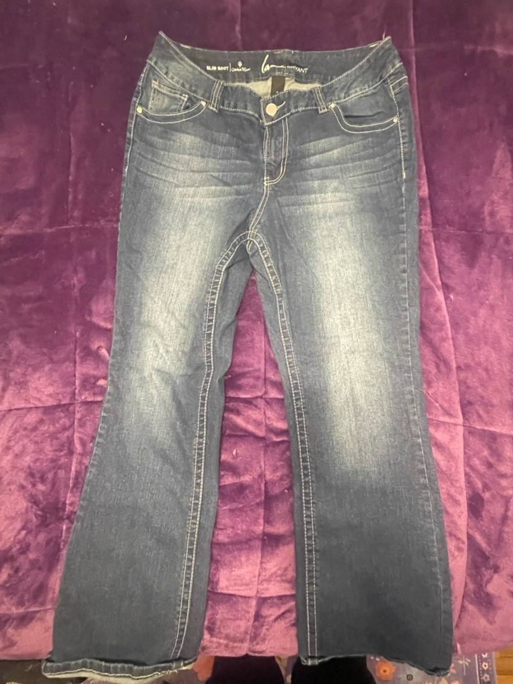 Lane Bryant genius fit rhinestone jeans